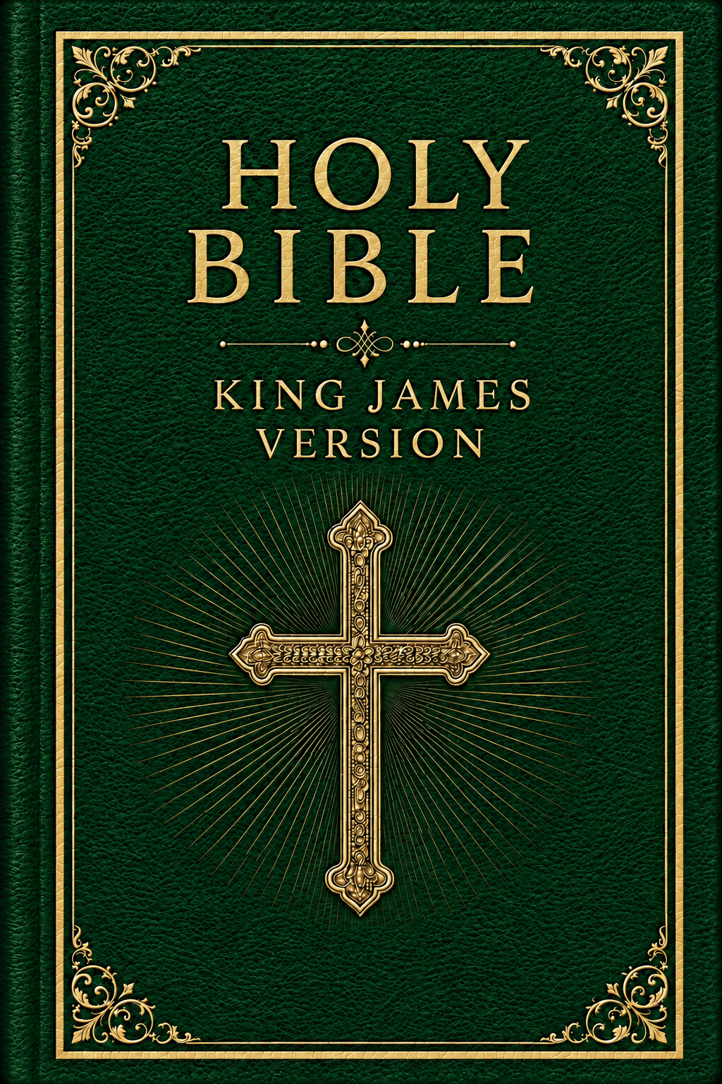 Cover of King James Bible with Apocrypha