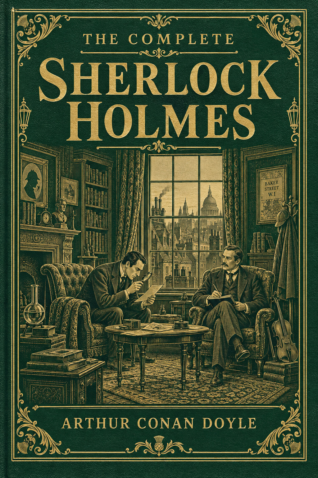 Cover of The Complete Sherlock Holmes