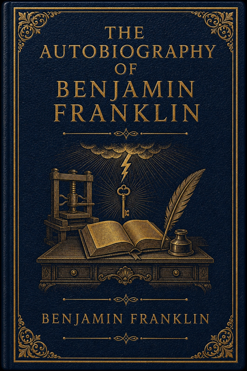 Cover of The Autobiography of Benjamin Franklin