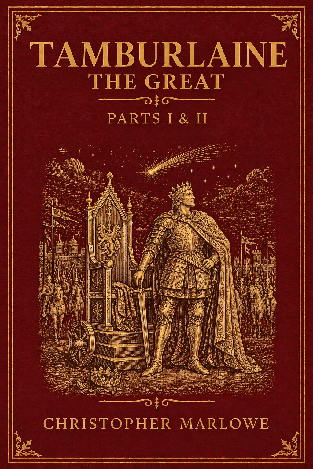 Cover of Tamburlaine the Great: Parts I and II