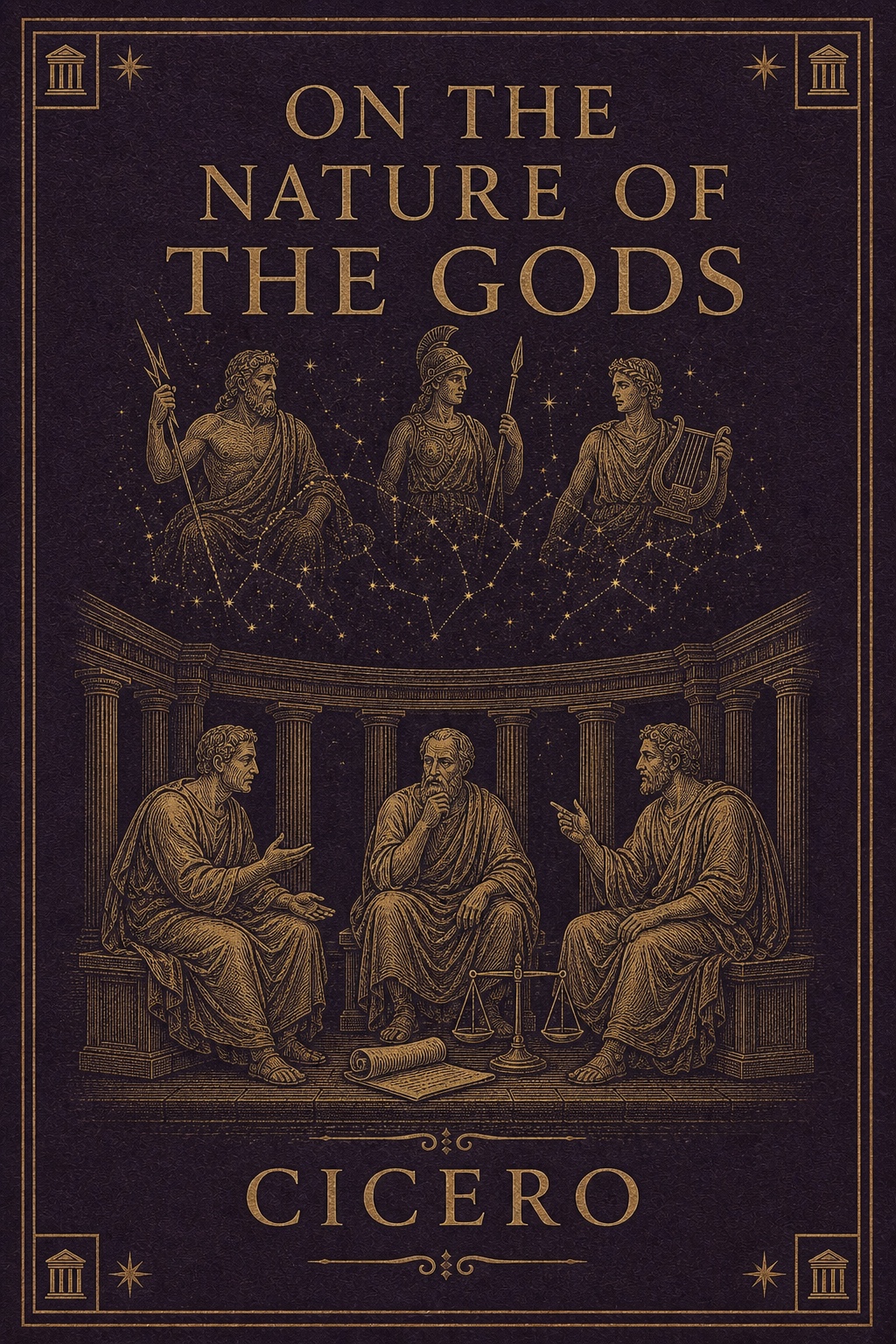 Cover of On the Nature of the Gods