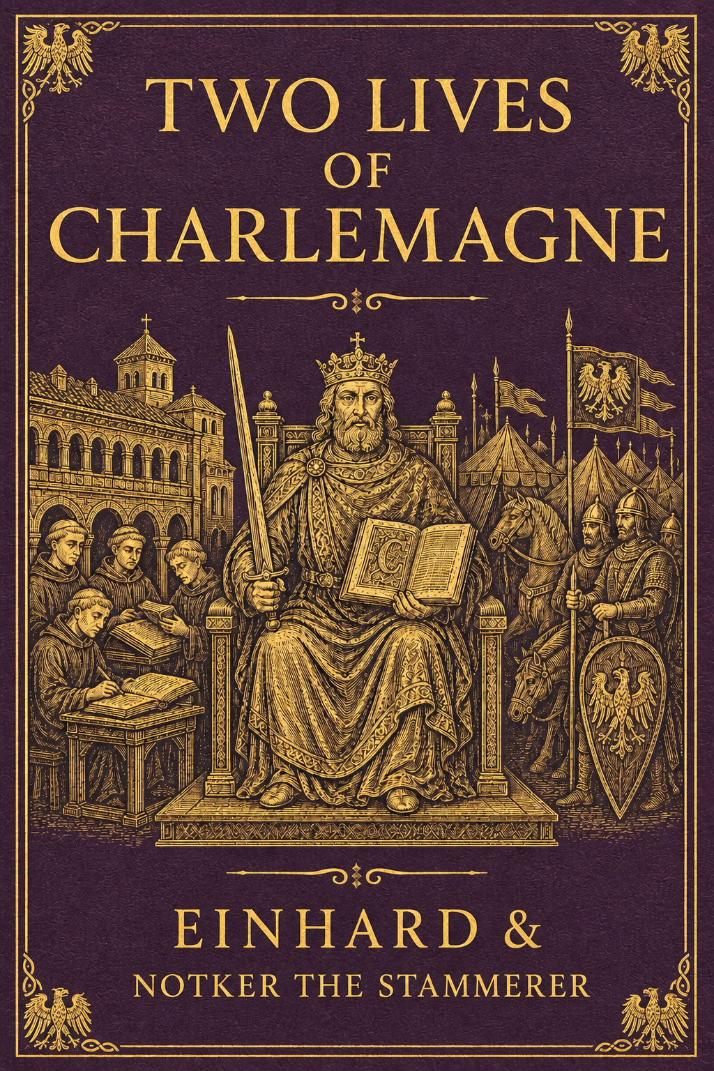 Cover of Two Lives of Charlemagne