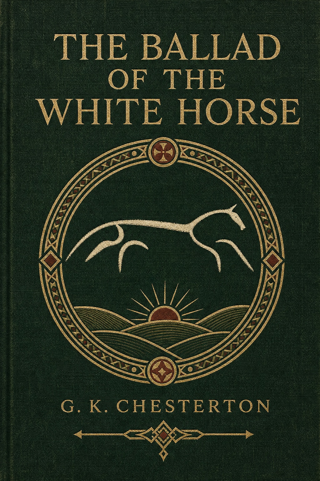 Cover of The Ballad of the White Horse