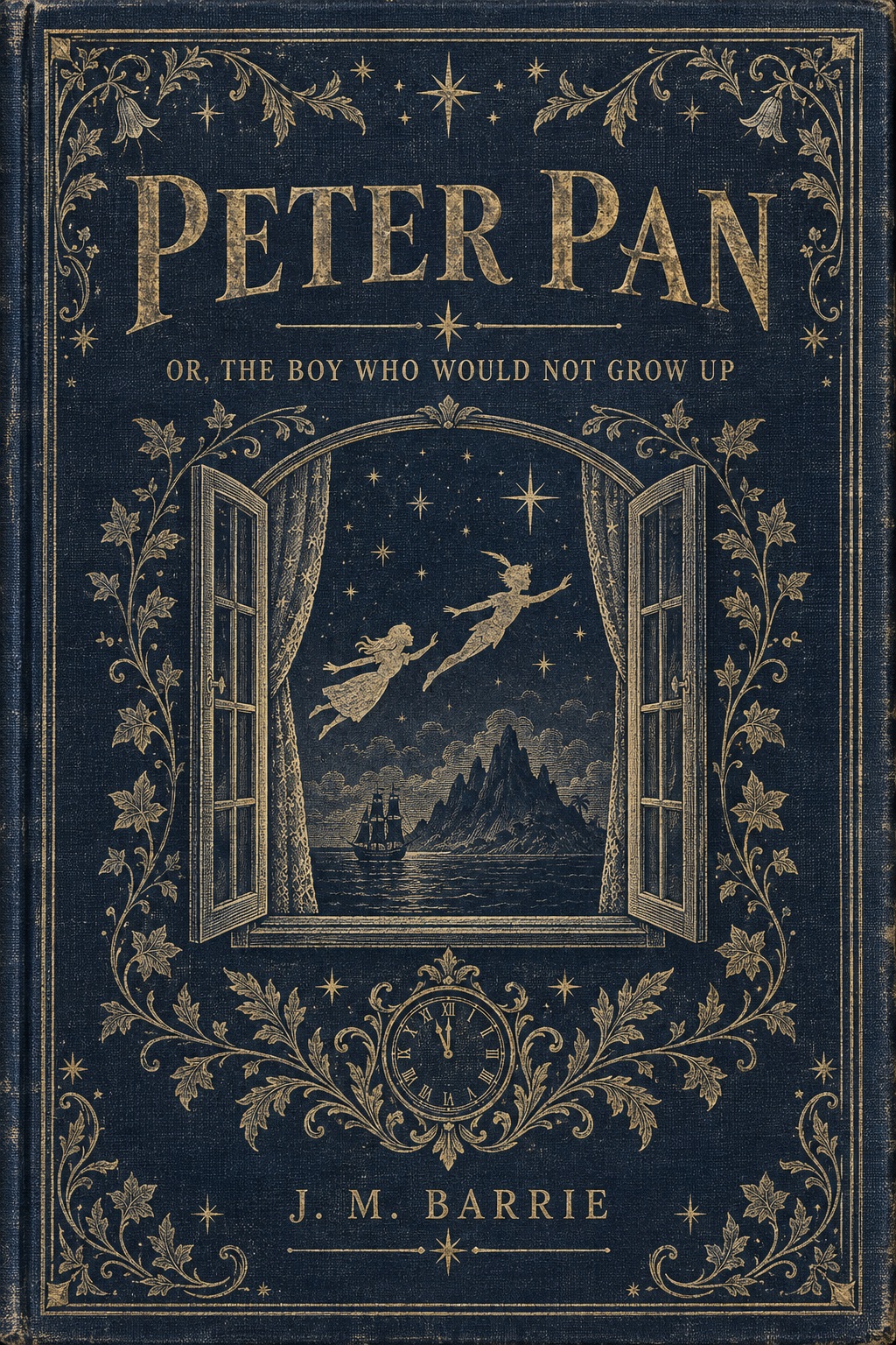 Cover of Peter Pan; or, The Boy Who Would Not Grow Up