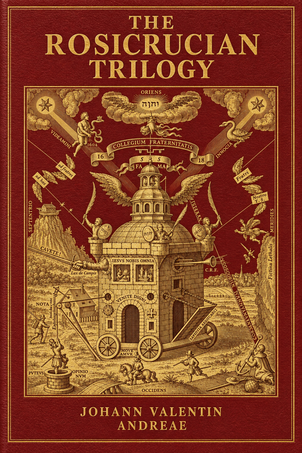 Cover of The Rosicrucian Trilogy