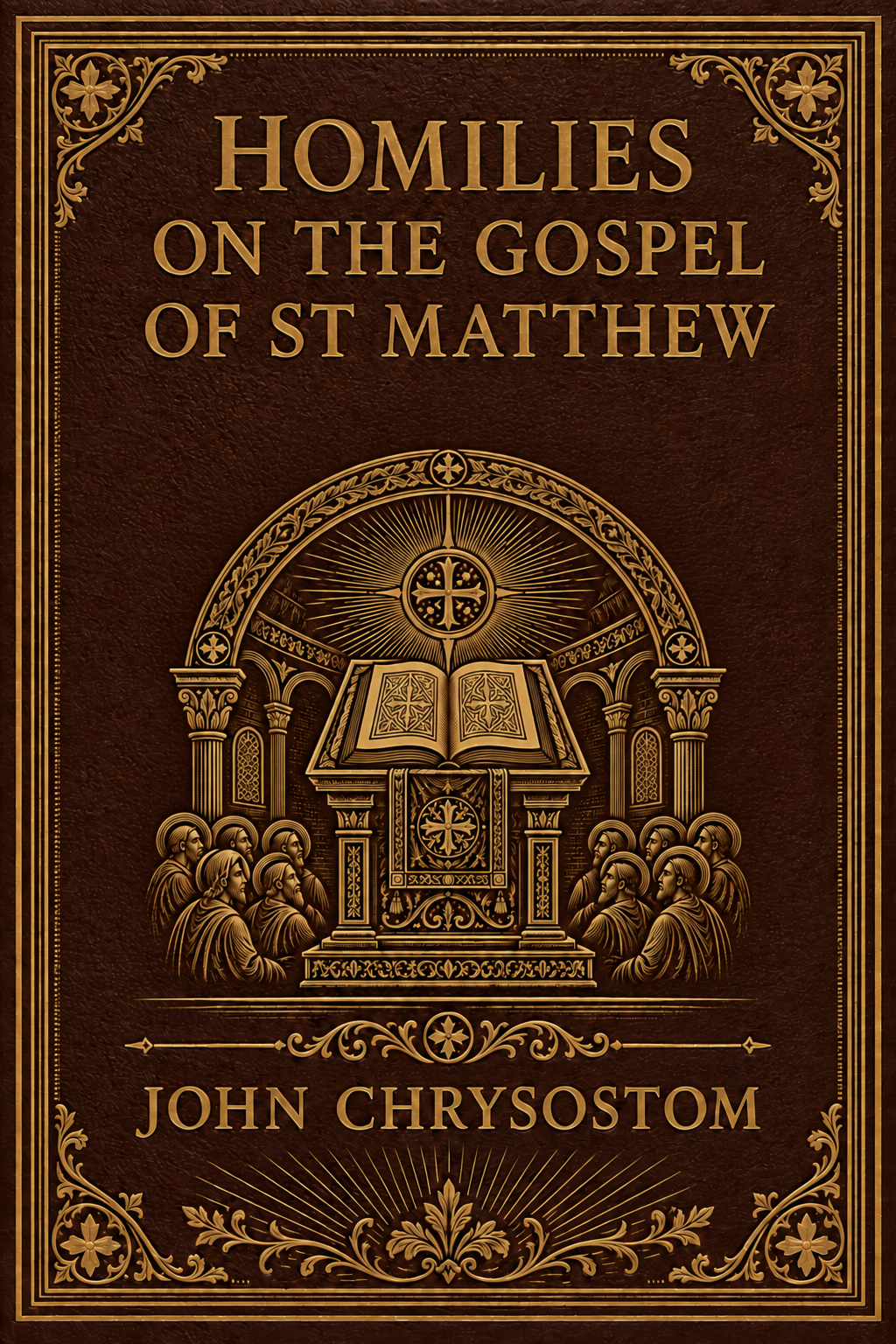 Cover of Homilies on the Gospel of St Matthew