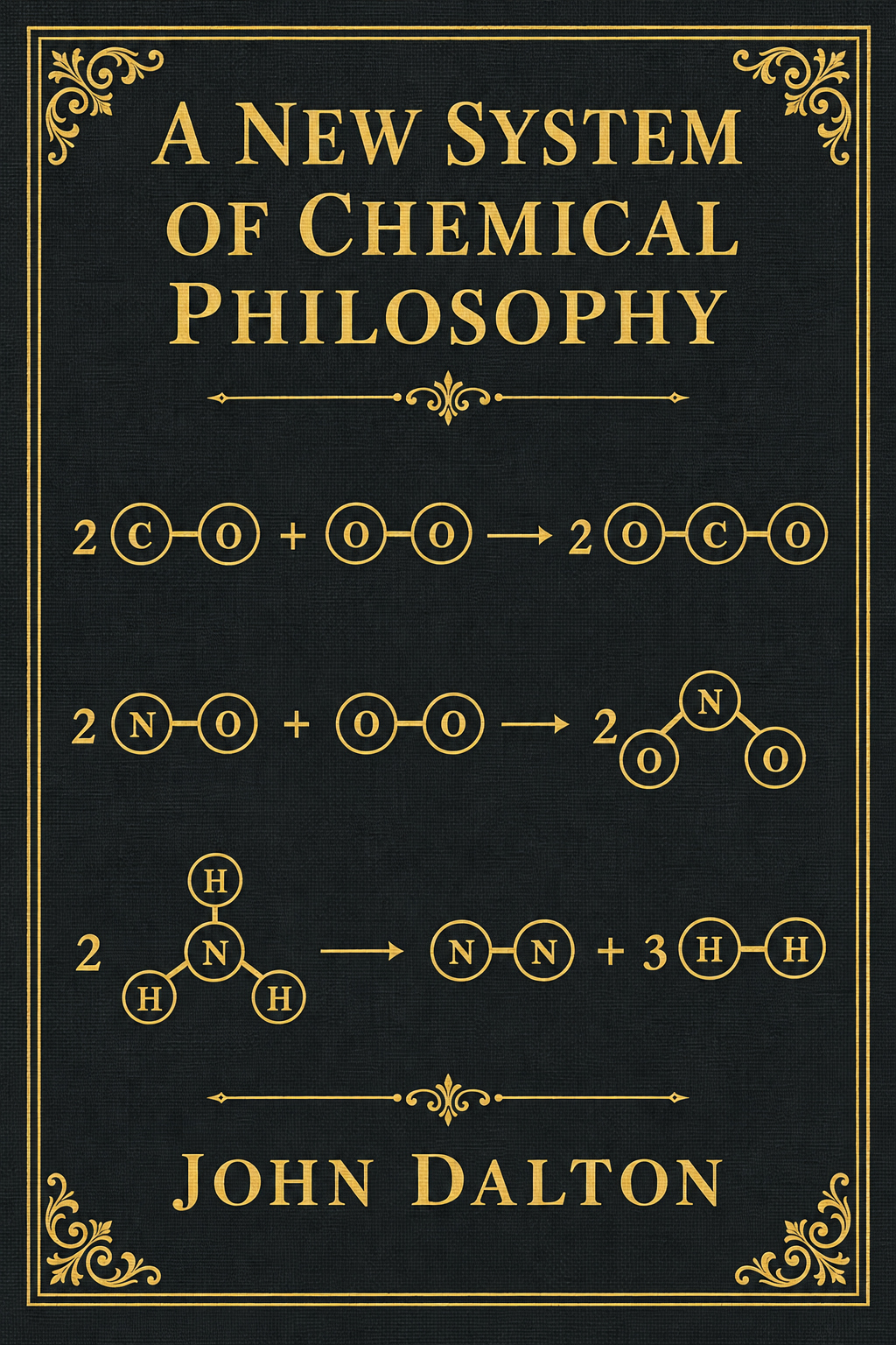 Cover of A New System of Chemical Philosophy, Part First of Vol. II