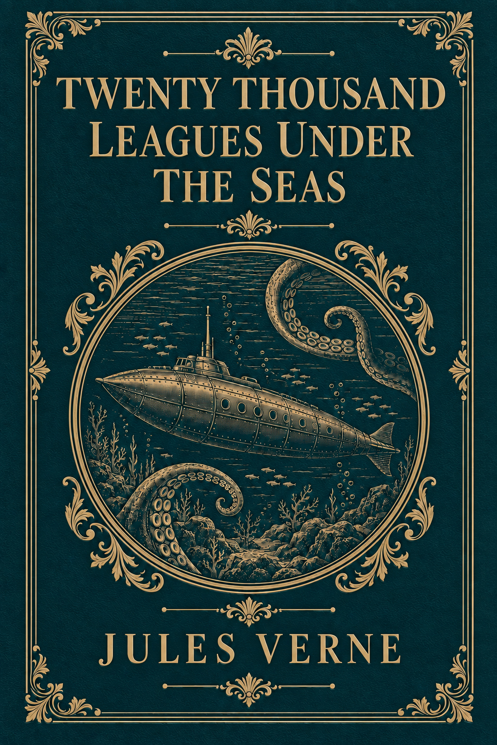 Cover of Twenty Thousand Leagues Under the Seas