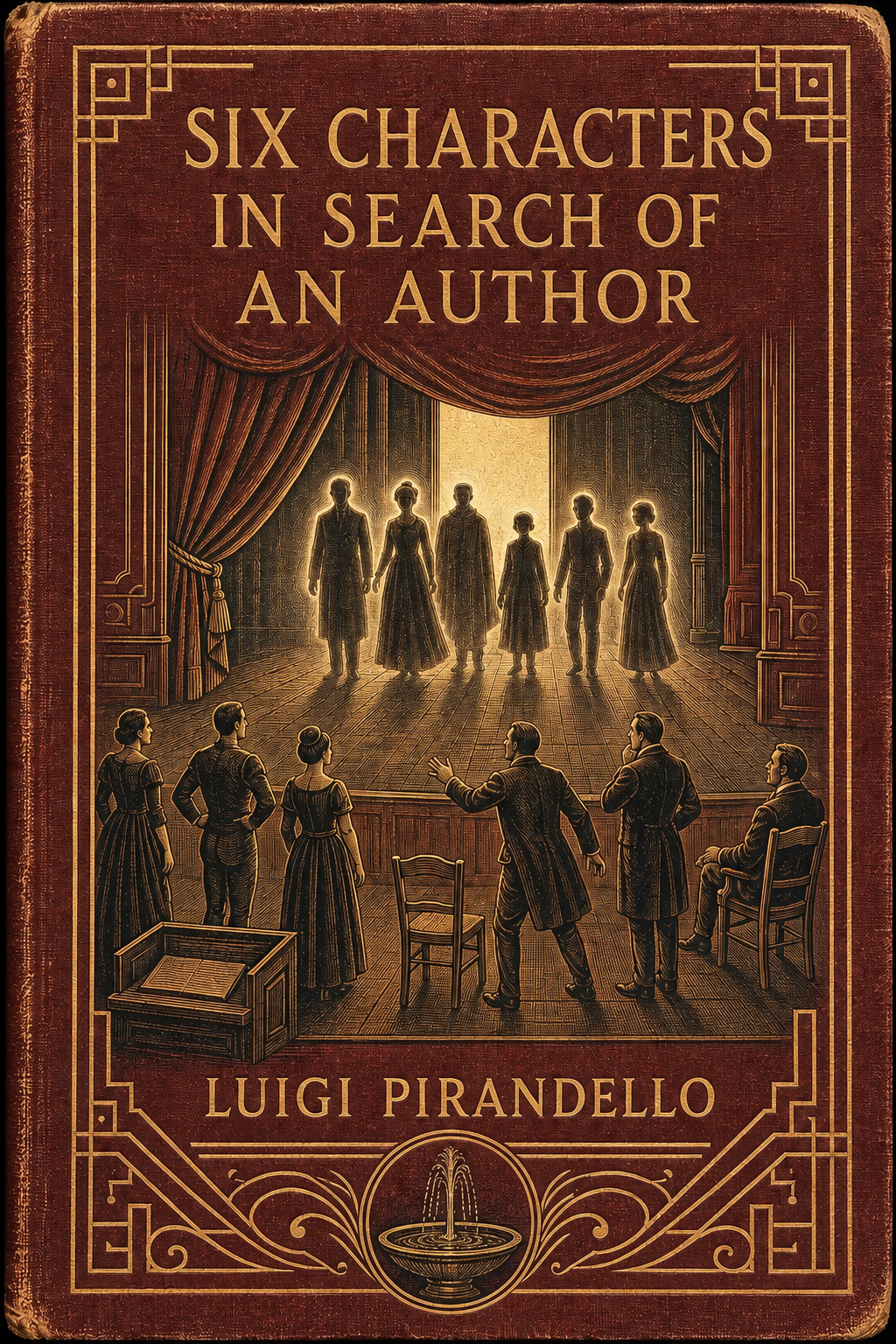 Cover of Six Characters in Search of an Author