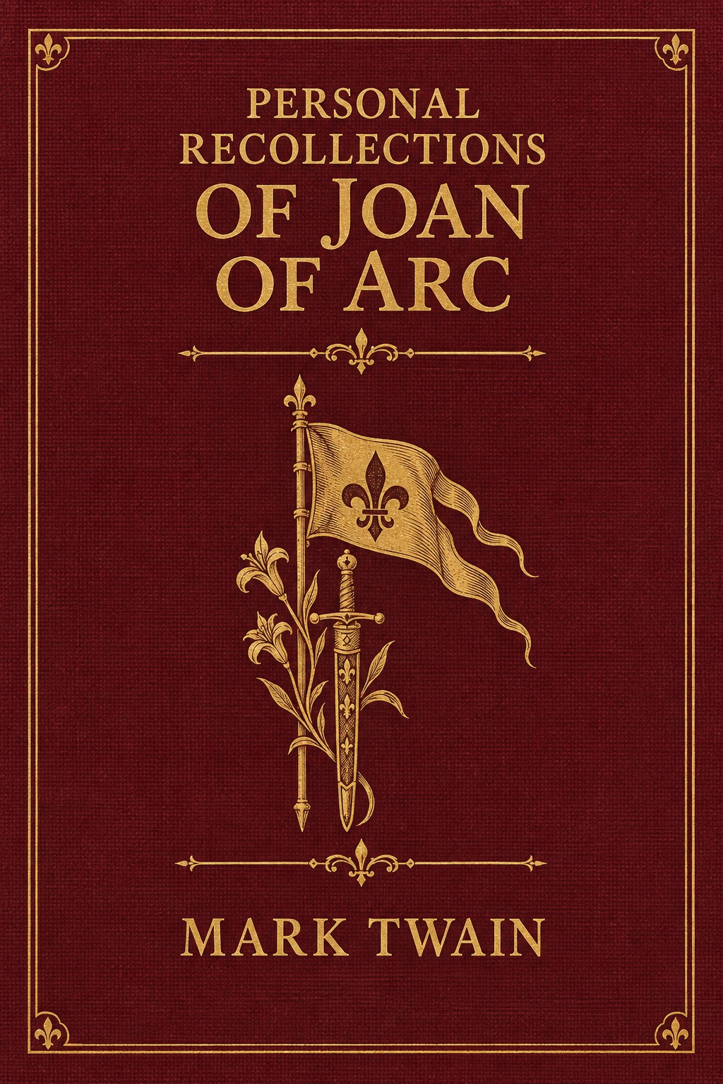 Cover of Personal Recollections of Joan of Arc