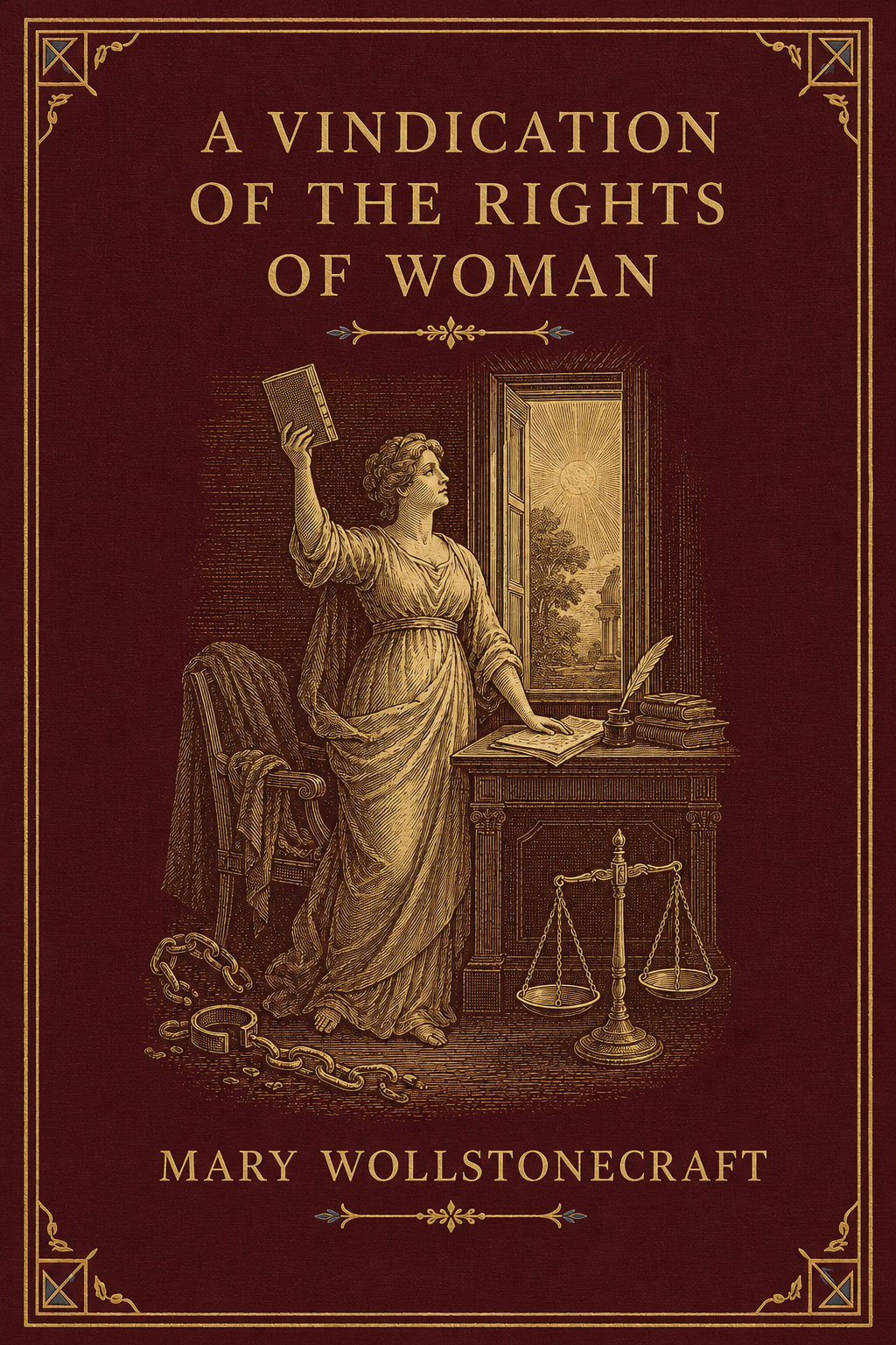Cover of A Vindication of the Rights of Woman