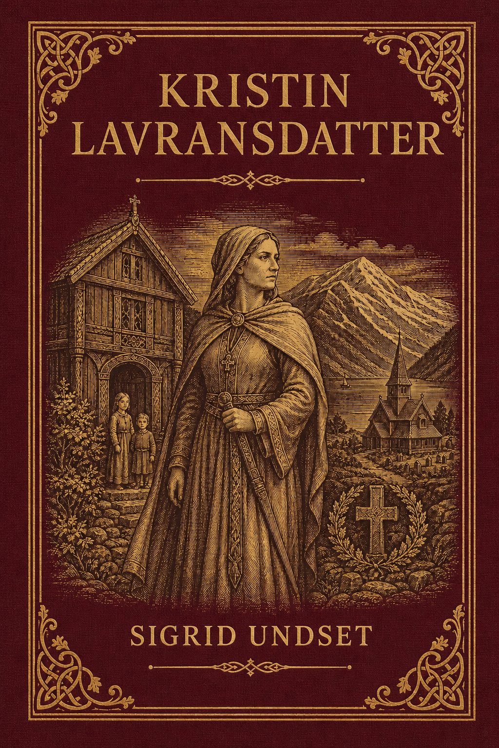 Cover of Kristin Lavransdatter