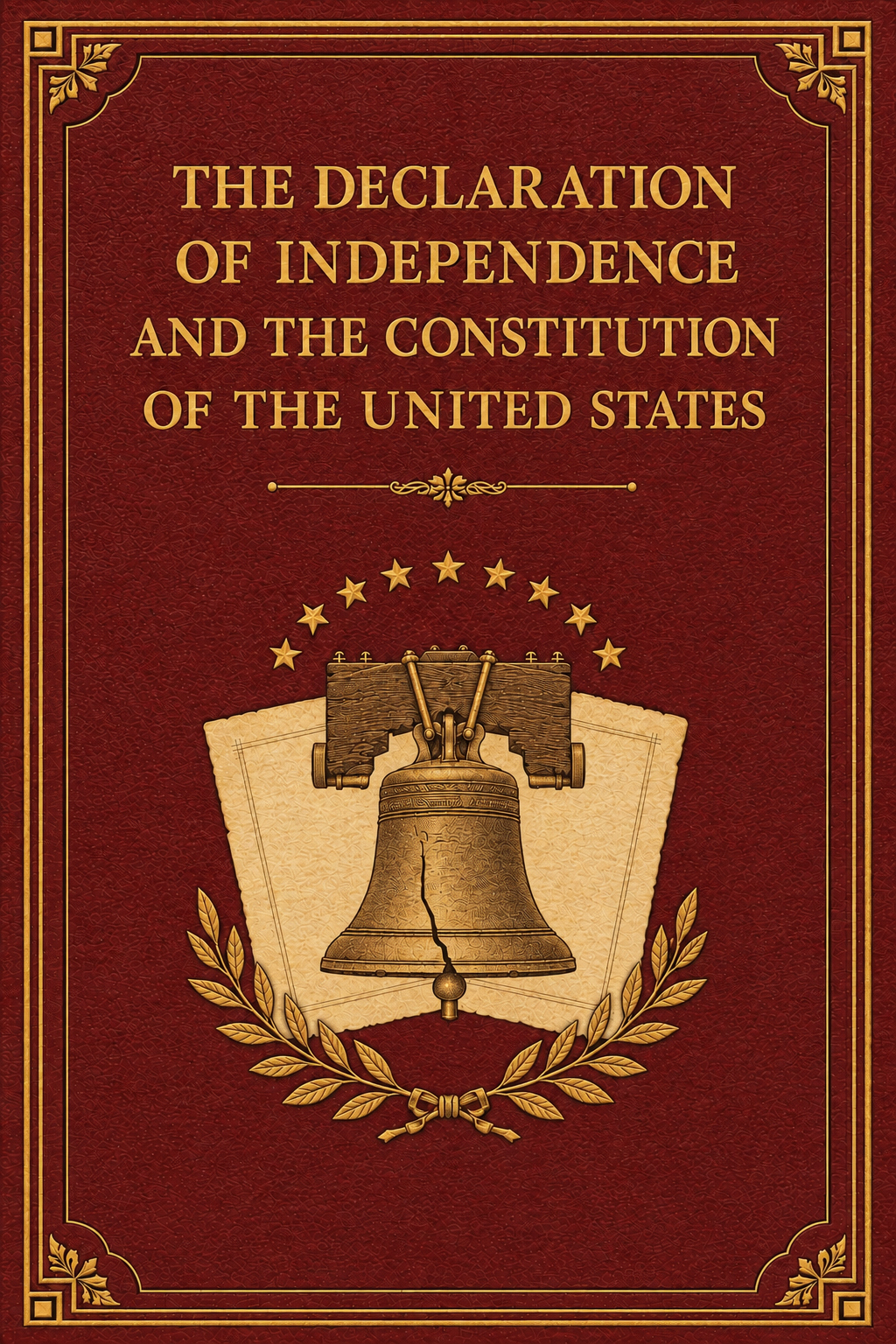 Cover of The Declaration of Independence and the Constitution of the United States