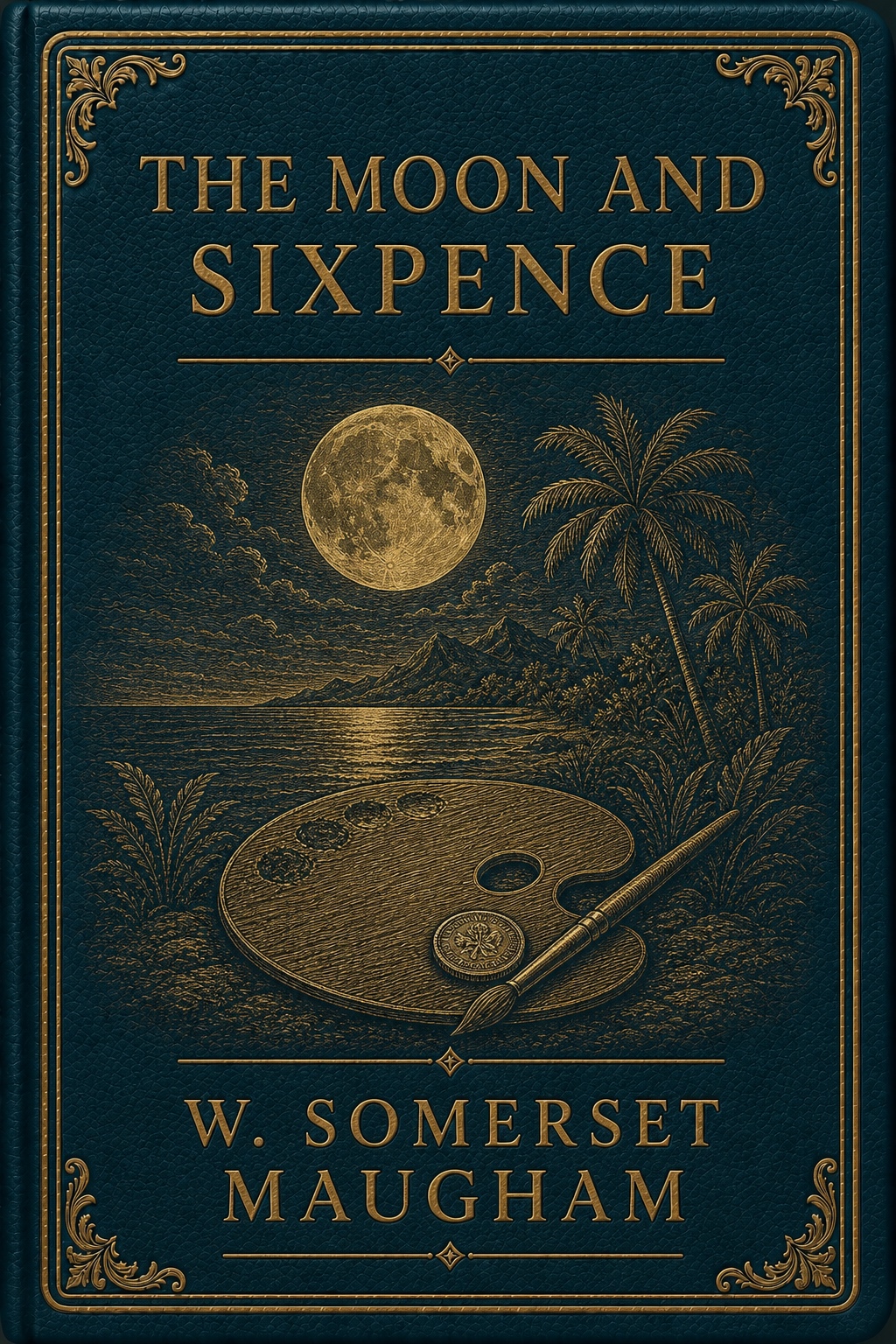 Cover of The Moon and Sixpence