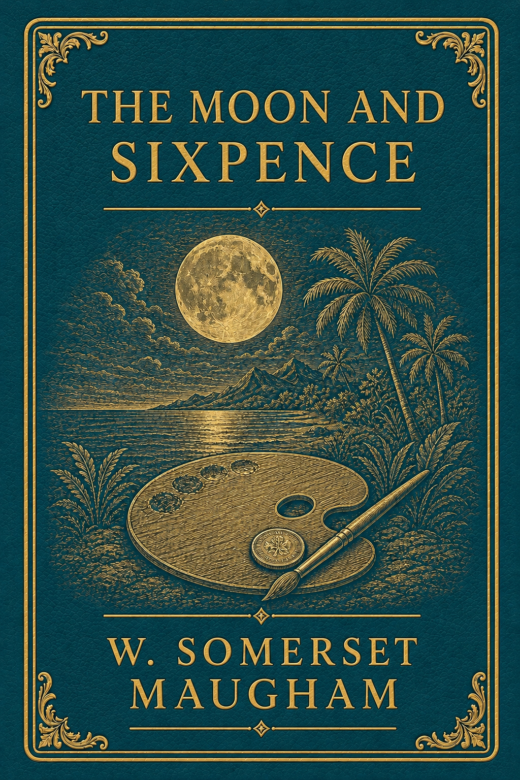Cover of The Moon and Sixpence
