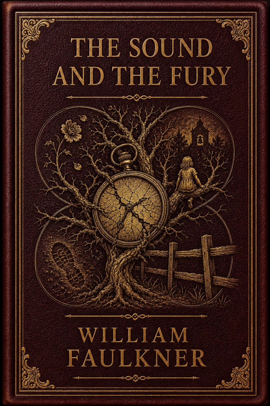 Cover of The Sound and the Fury