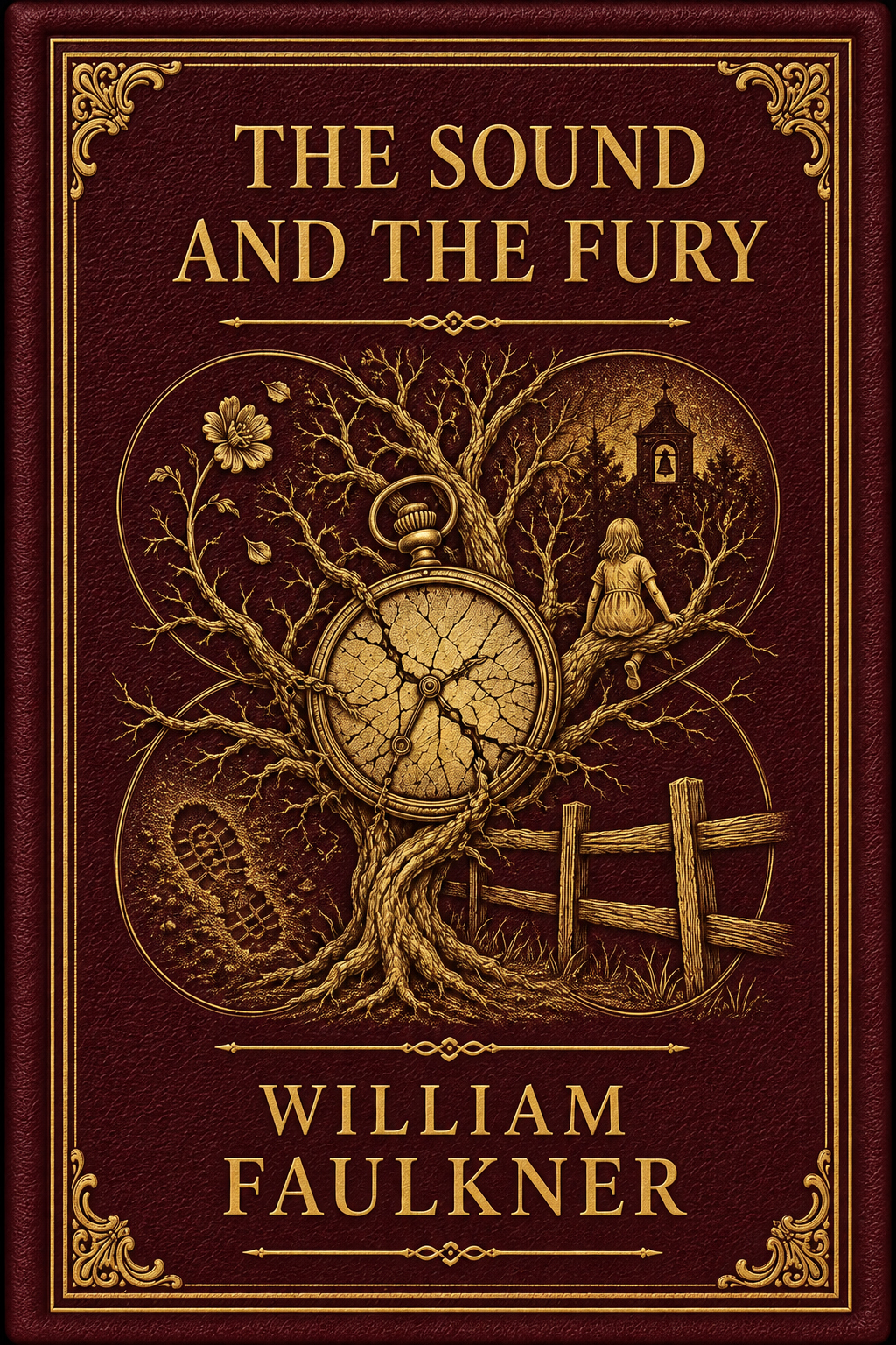 Cover of The Sound and the Fury