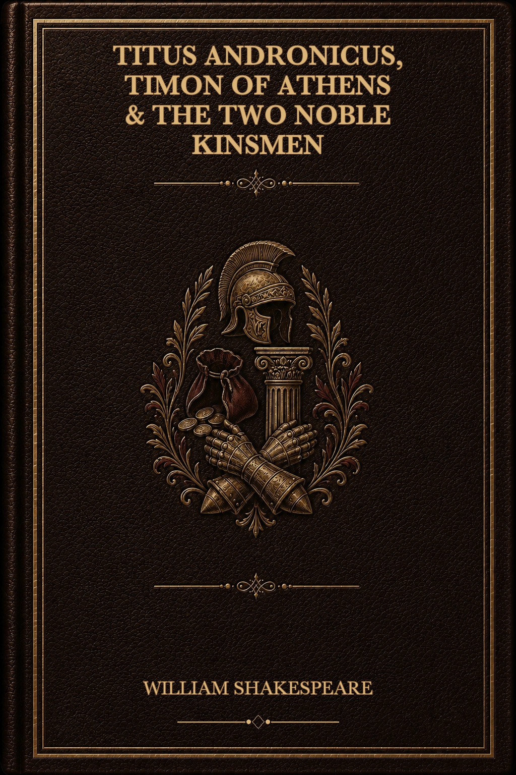 Cover of Titus Andronicus, Timon of Athens & The Two Noble Kinsmen